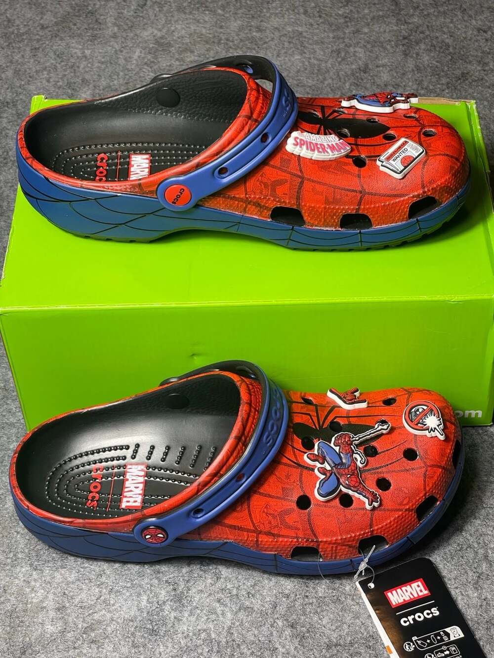 Marvel x Crocs Adult Classic Spider-Man Web Clogs